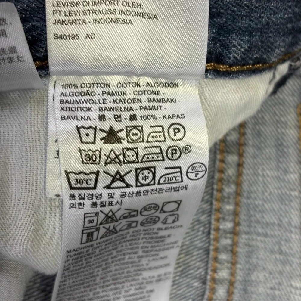 Levi's 569 Jeans Loose Straight Mens 36x29 Blue Faded Baggy Casual Denim